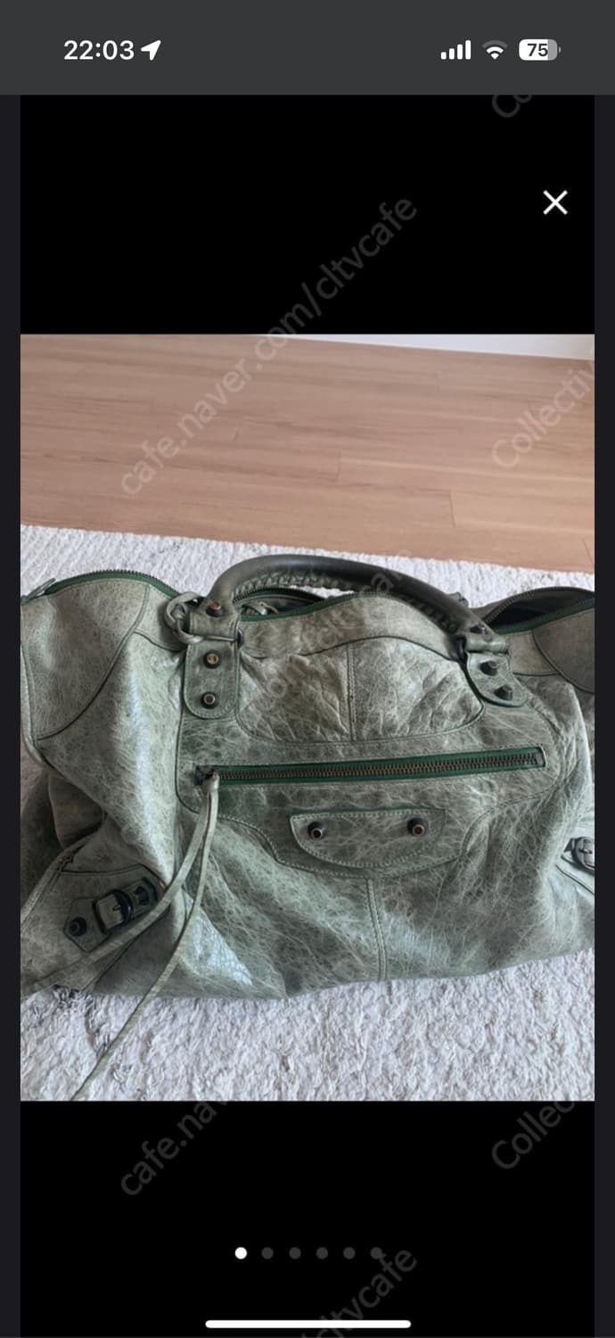 발렌시아가 모터백 올리브 ( 그린 ) 색상 구합니다 ㅠㅠㅠ 상품이미지3