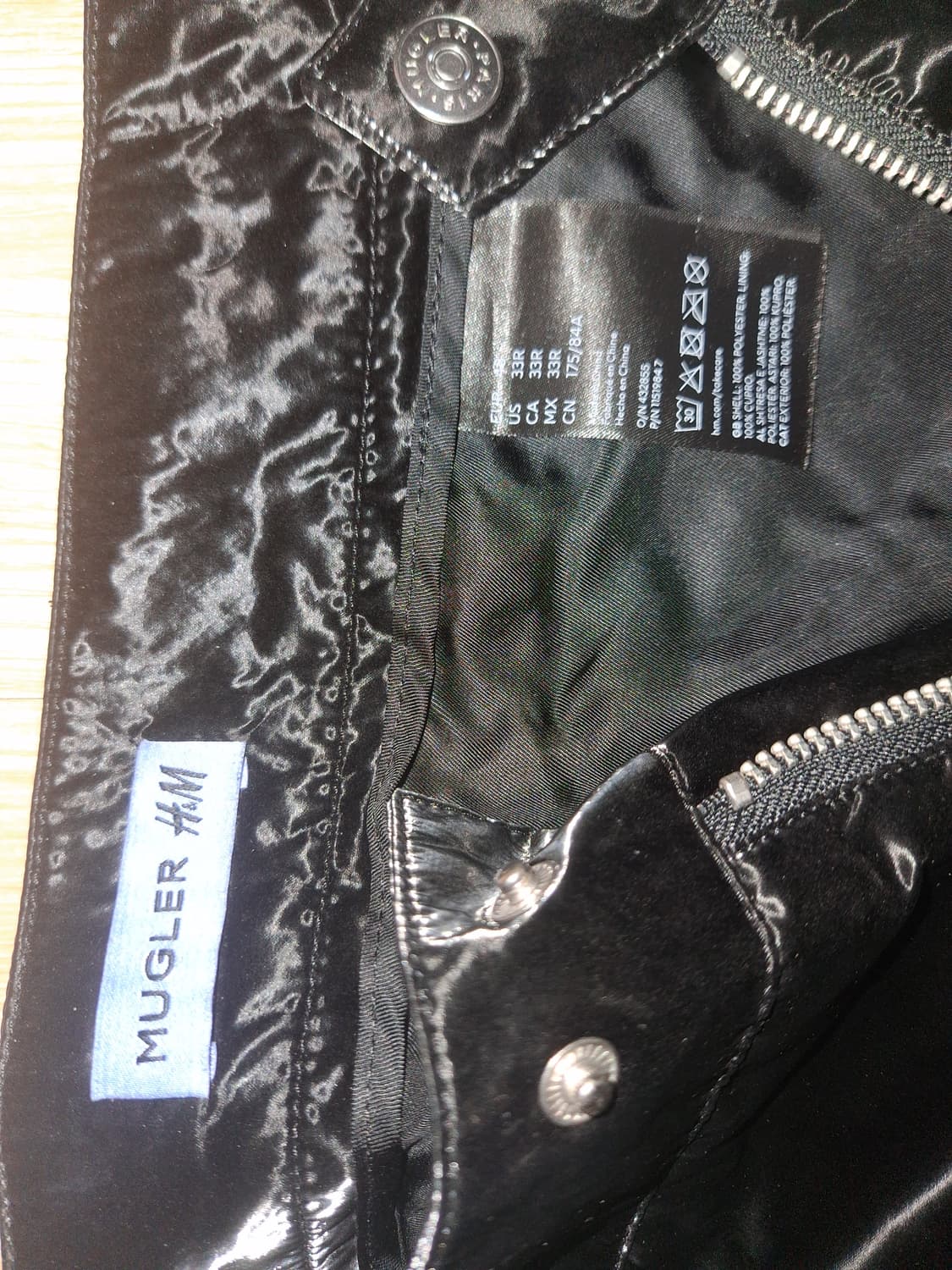 HnM and Muguler collaboration pants 상품이미지2