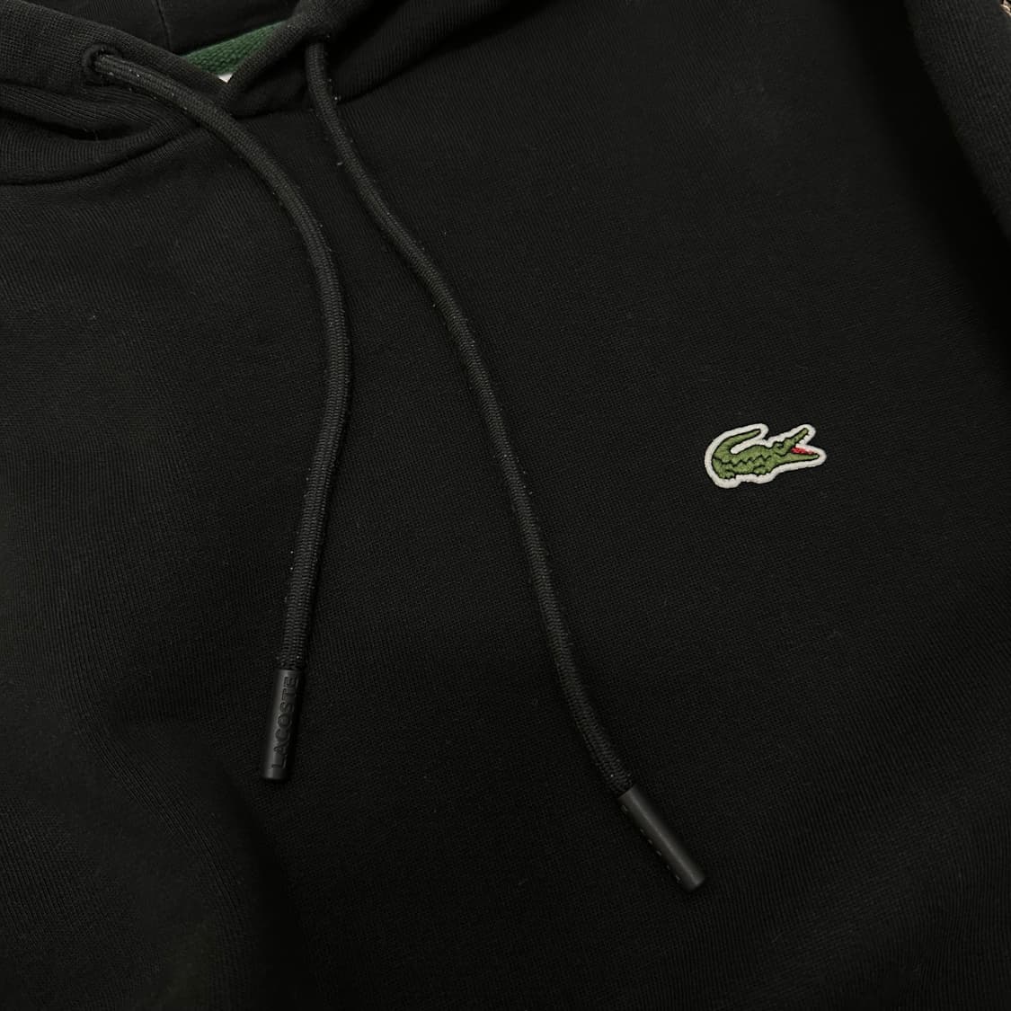 라코스테 기모 후드티셔츠 블랙 M 상품이미지3