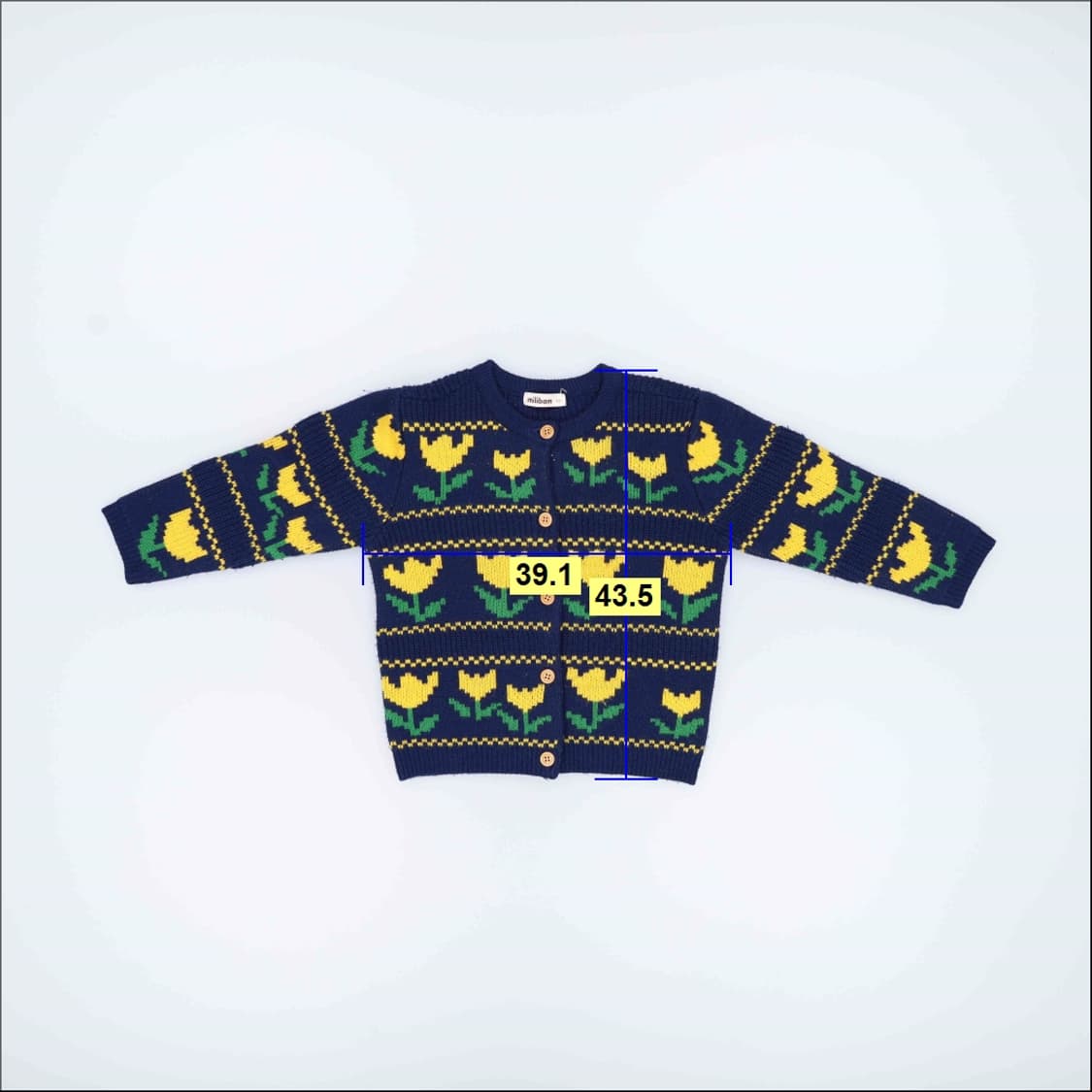 120 밀리밤 키즈 튤립 가디건 0331H1 상품이미지5