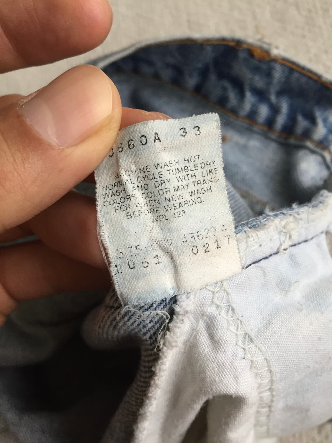 90‘s levis 517 굿사이즈 상품이미지10
