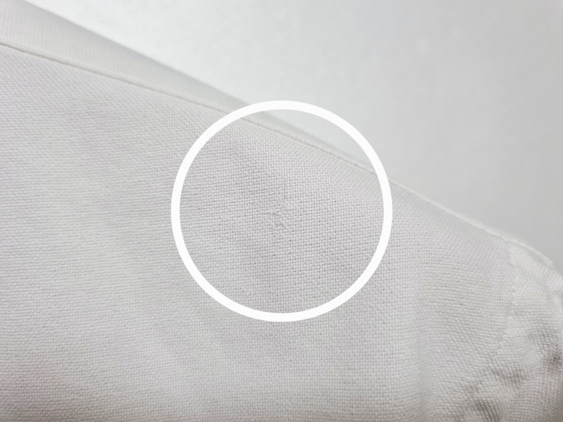 남성 폴로 화이트 흰색 옥스퍼드 긴팔 남방 셔츠 옥스포드 상품이미지9