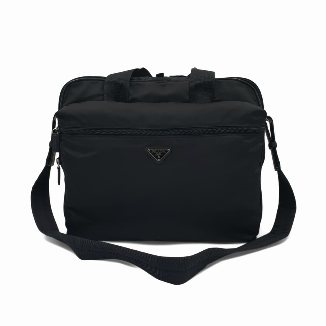 프라다 2way 블랙 보스턴백 러기지백 골프 여행가방 상품이미지1