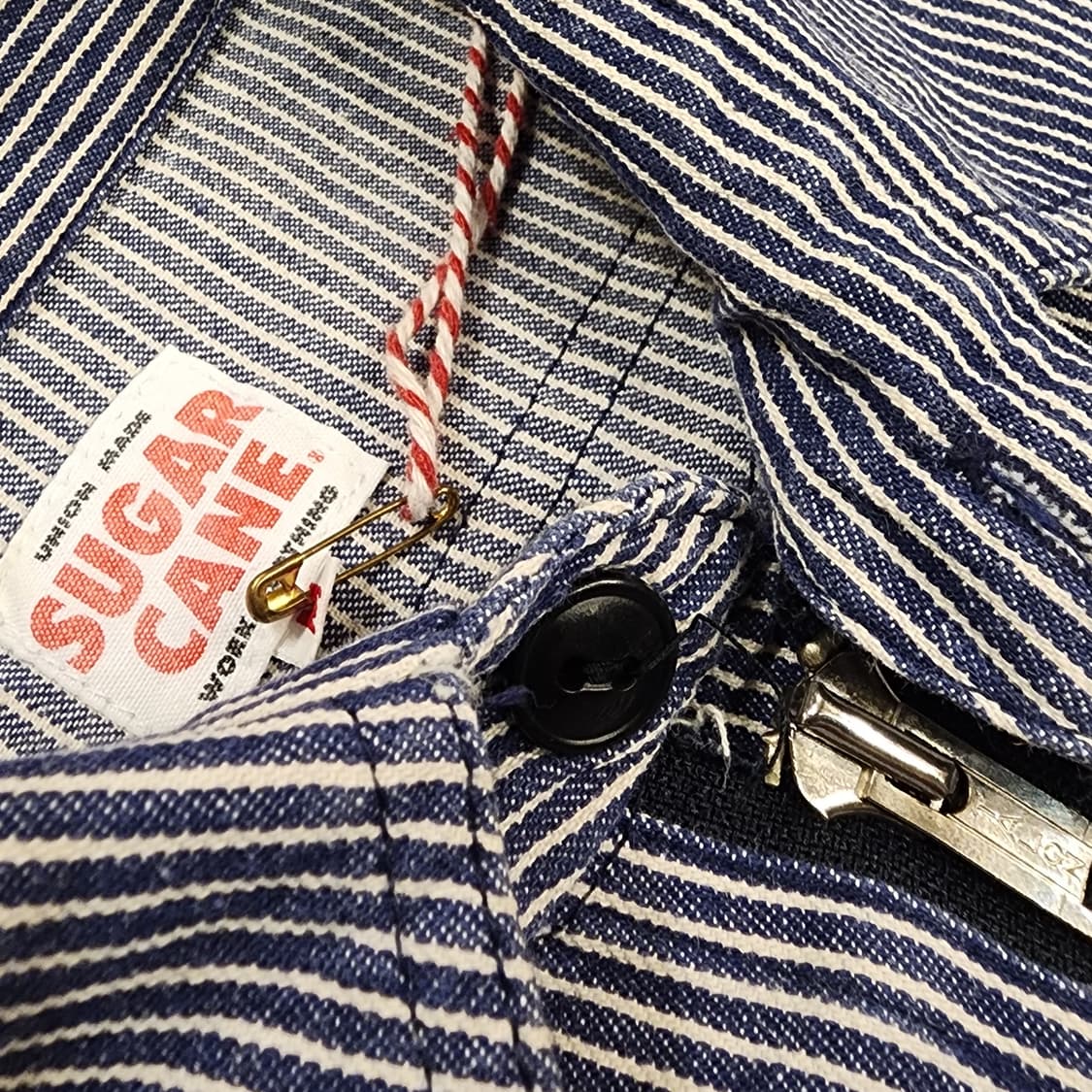 90s 슈기케인 풀오버 워크셔츠 상품이미지5