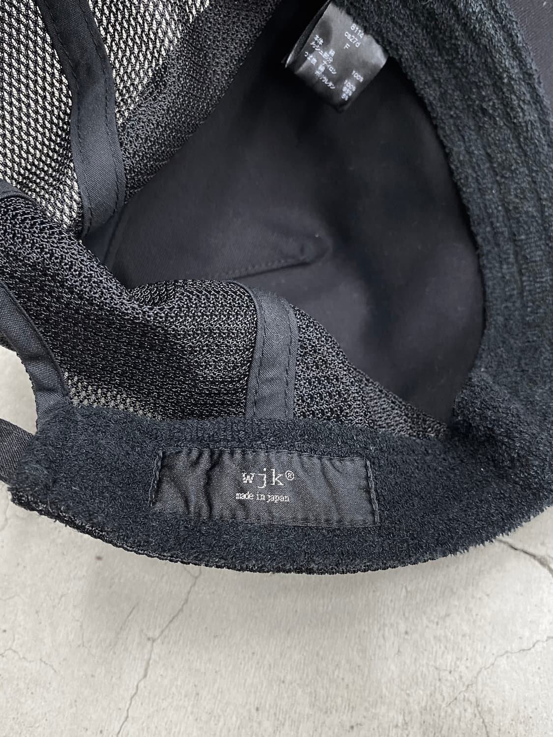 wjk 디스트레스드 매쉬 캡 상품이미지8