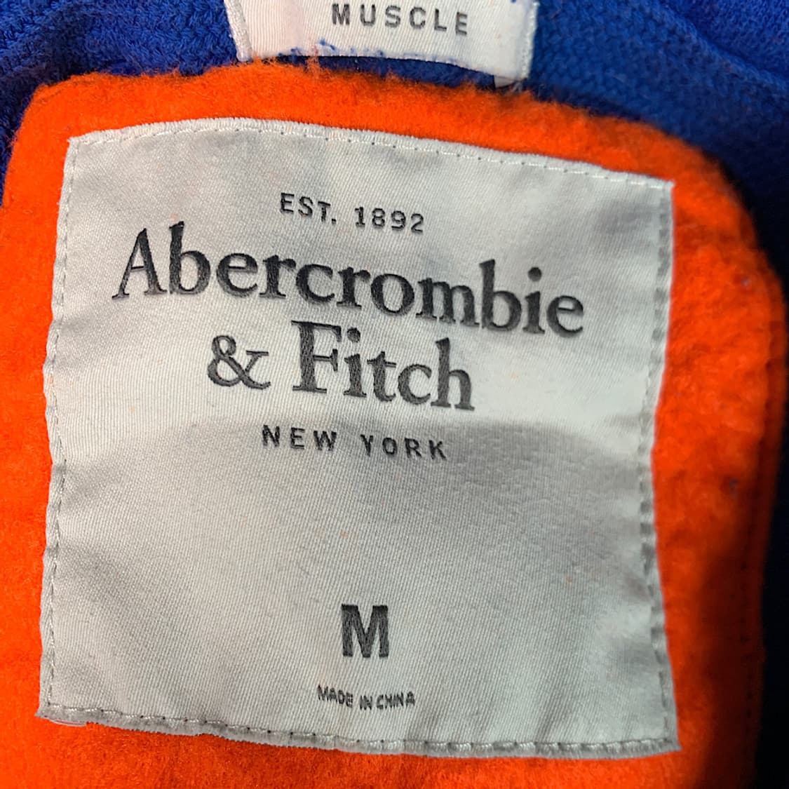 아베크롬비 피치 후드티 M 상품이미지2