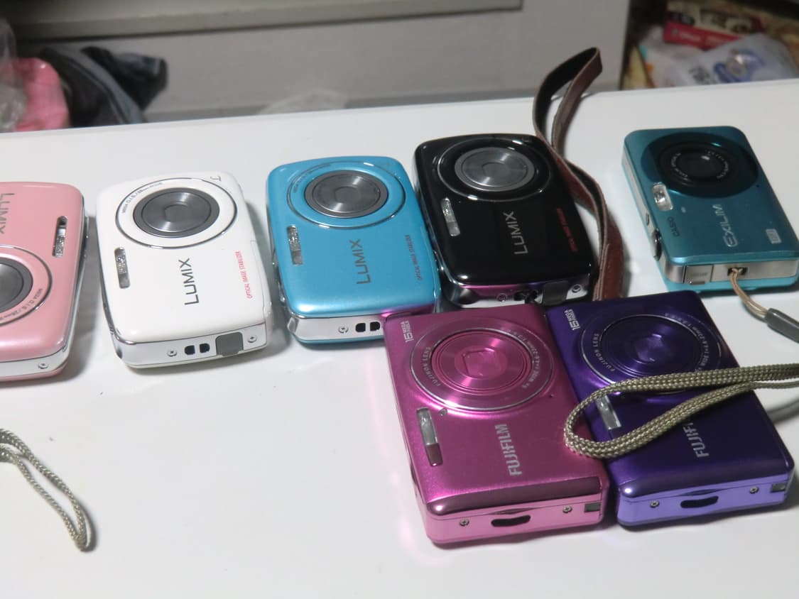 풀박 빈티지 디카 츄 디카 카시오 엑슬림 EX-H15 작례o 상품이미지10