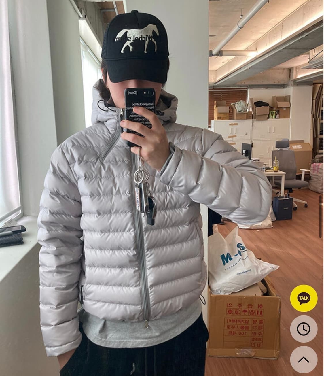 유먼트 경량패딩 상품이미지2