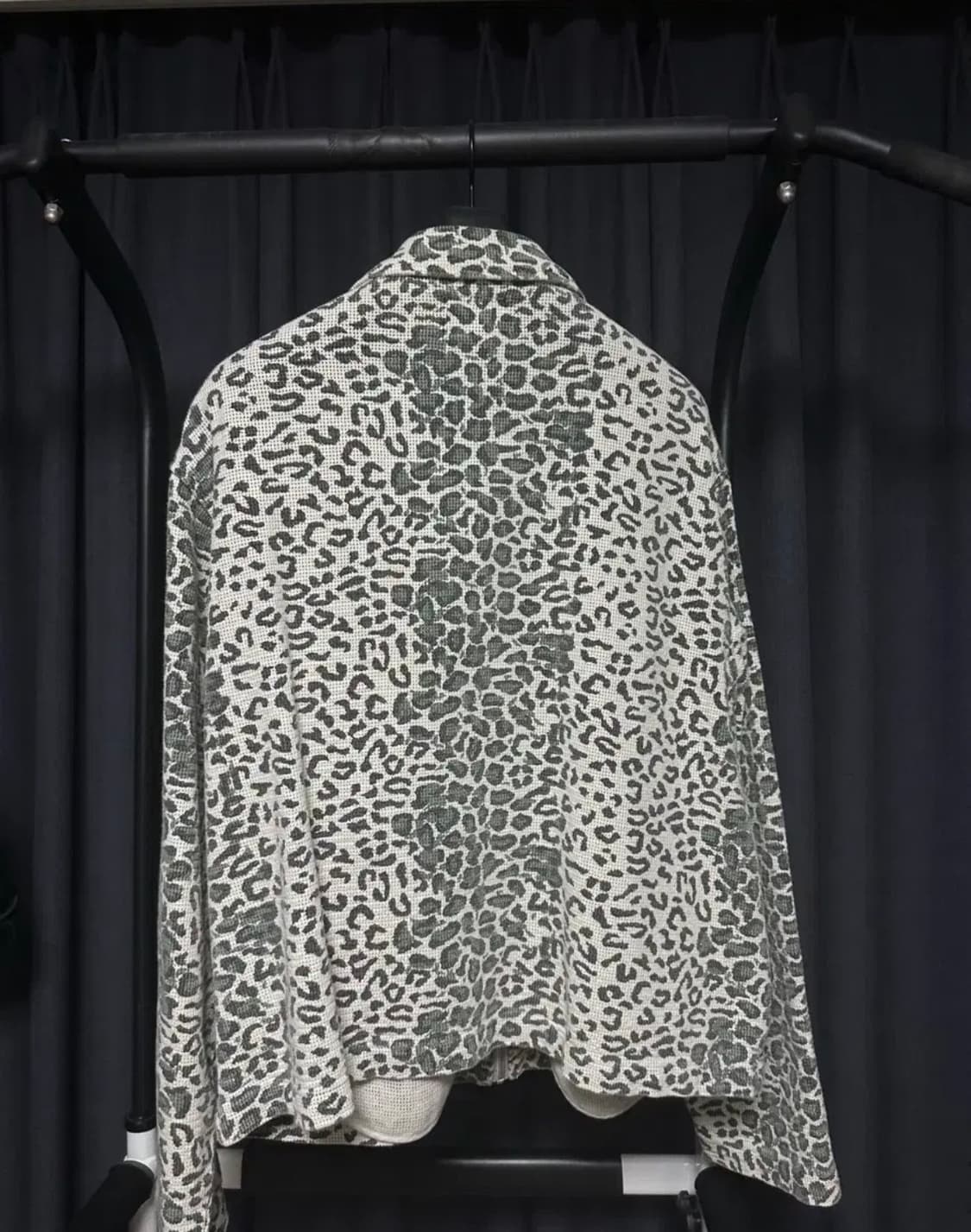 [L] 스투시 레오파드 메쉬 집업 상품이미지2