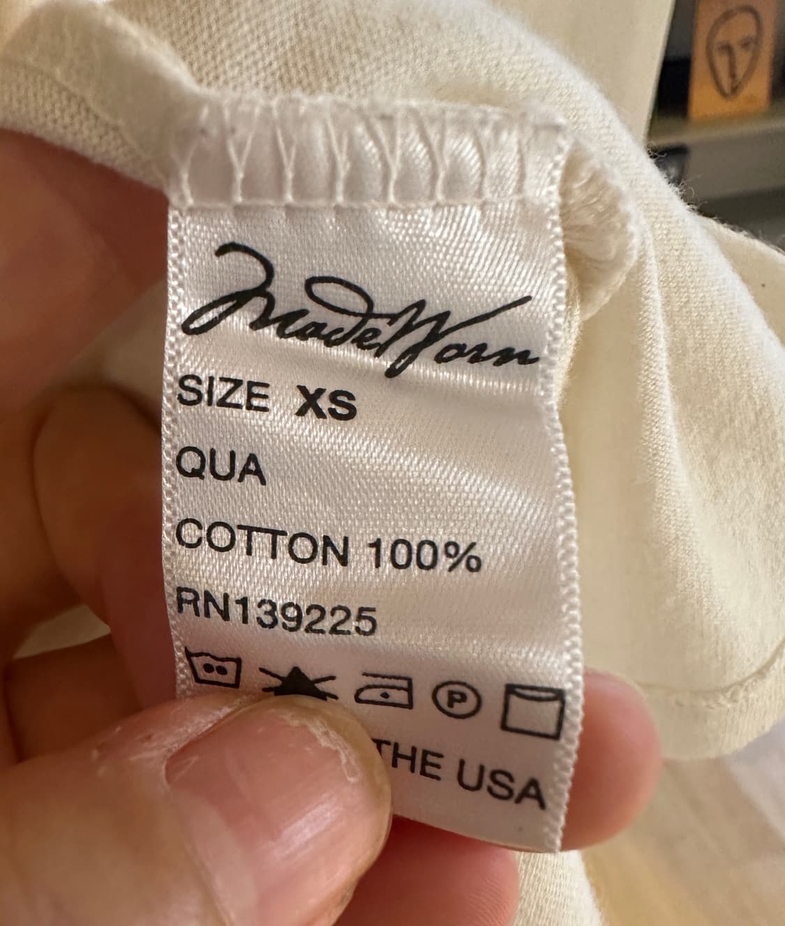 메이드원 madeworn 라모네스 티셔츠 (XS)  상품이미지3