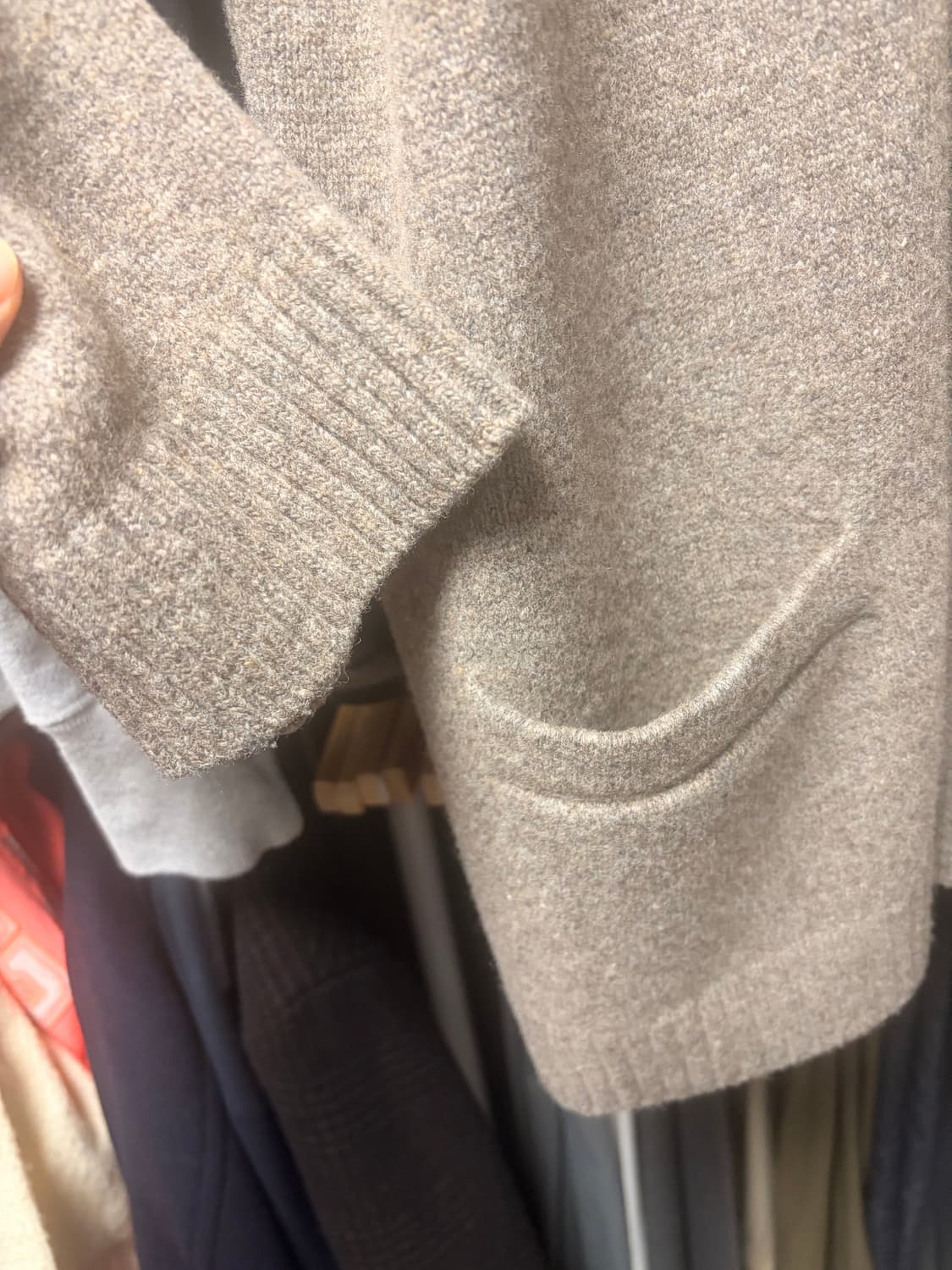 토마스모어 램스울가디건 툰드라 L 상품이미지3