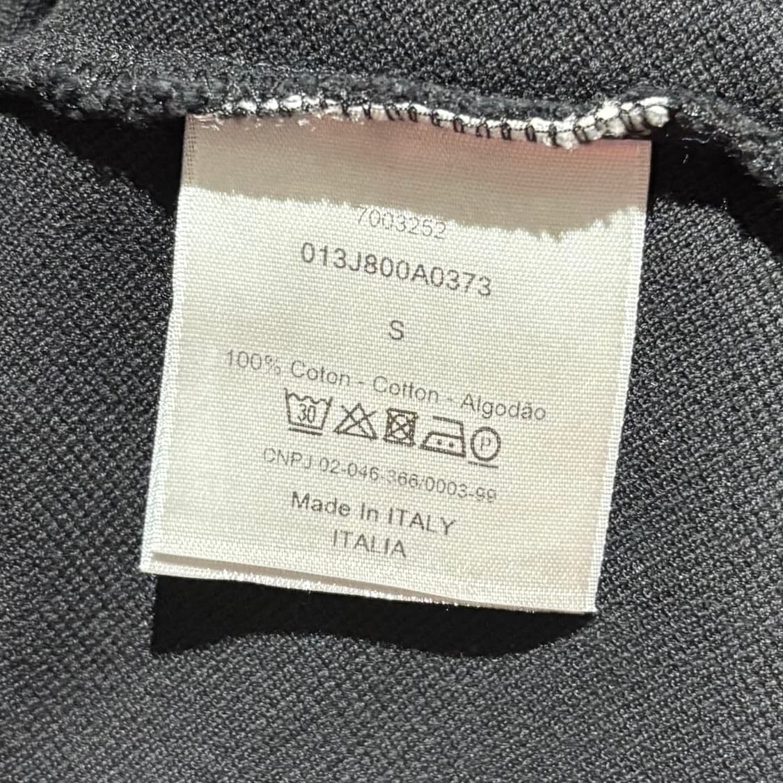 A+ / S (95) 디올 CD 로고 카라티 블랙 상품이미지4