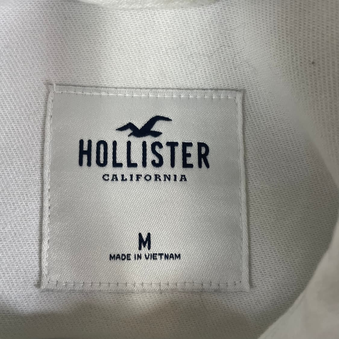 홀리스터 화이트 크롭 트러커 자켓 M 상품이미지4