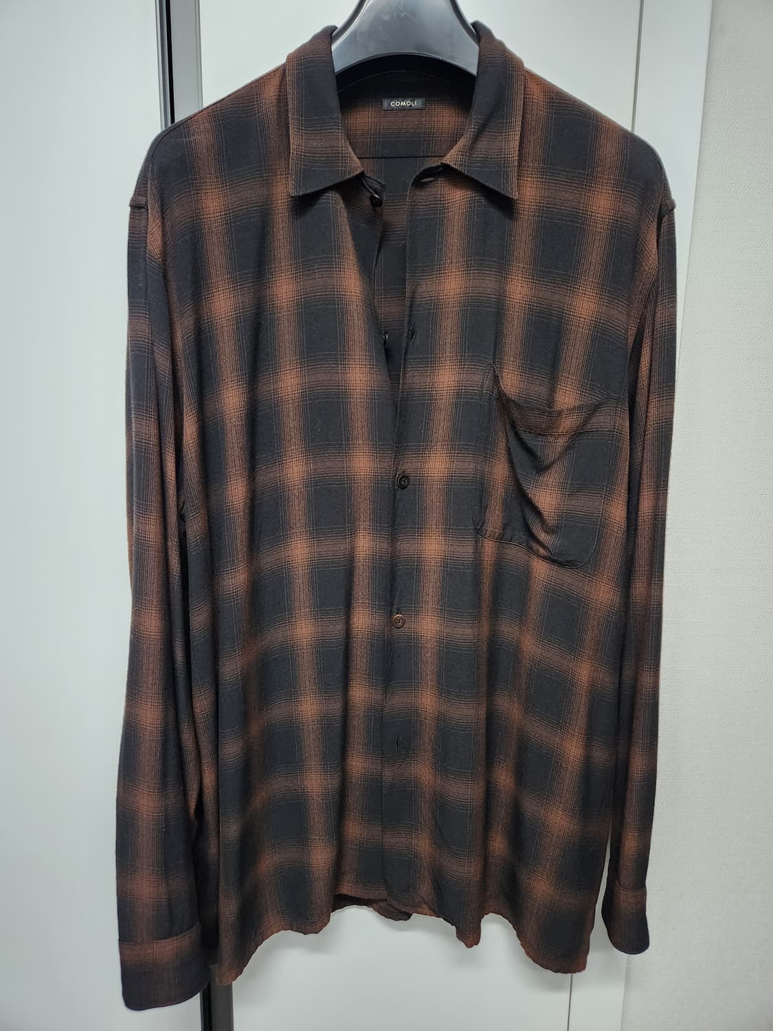 comoli 코모리 레이온셔츠 2사이즈 상품이미지1
