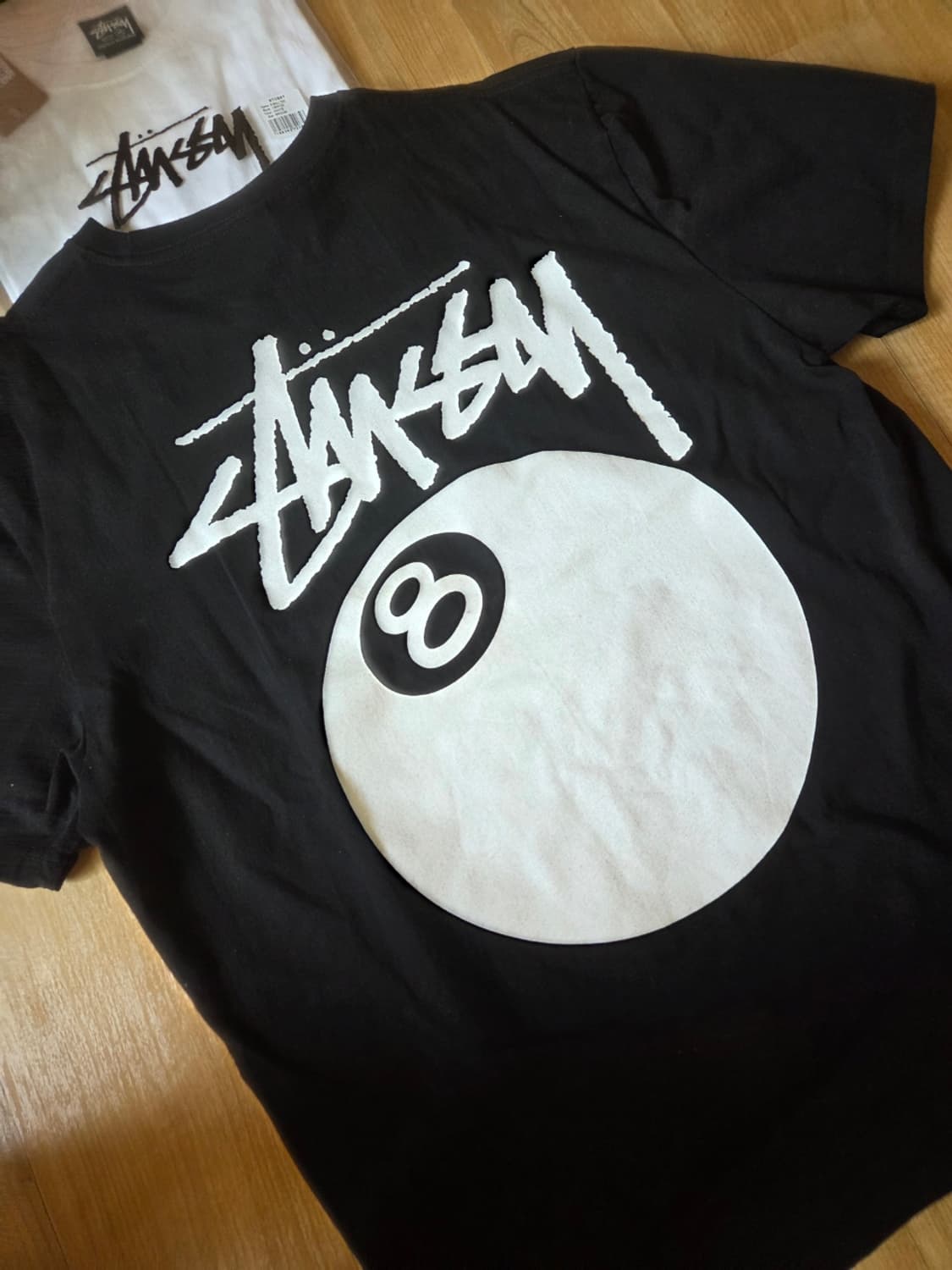 스투시 피그먼트 8볼 반팔 검은색 상품이미지1