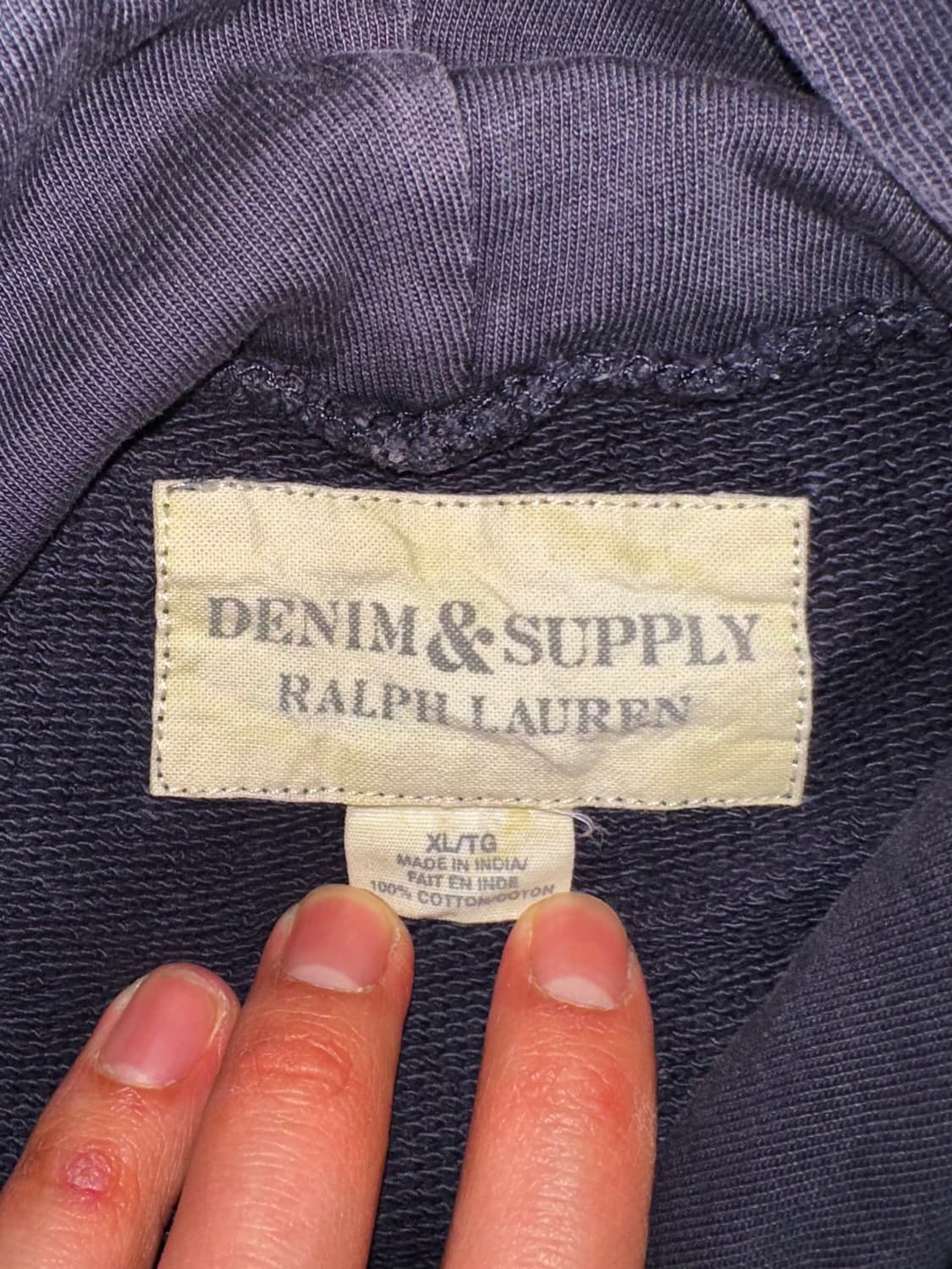 Ralph Lauren 데님앤서플라이 성조기 루즈 후디 상품이미지3