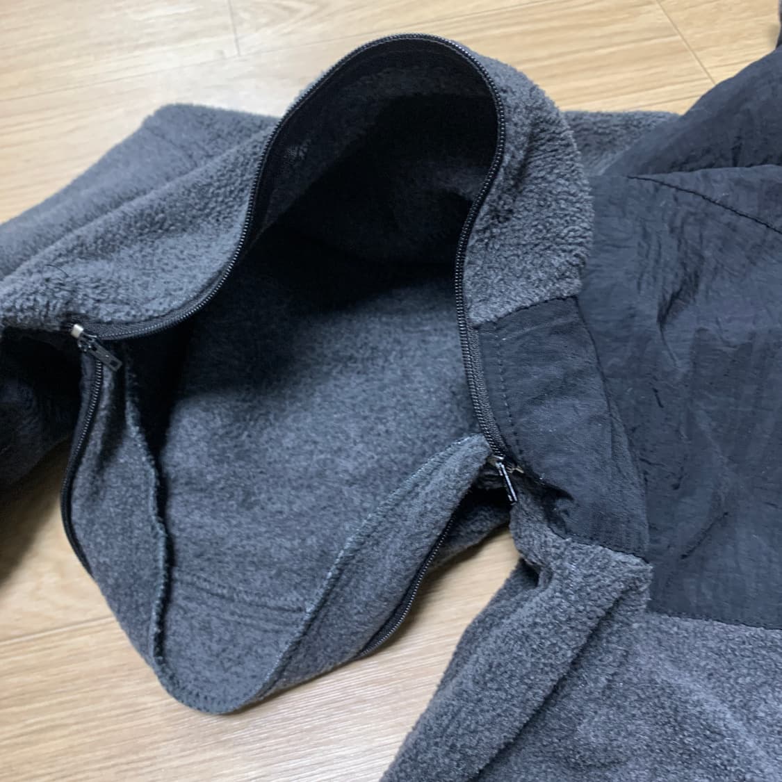 M-100)록키산맥 레일투어 빈티지 후리스 상품이미지6