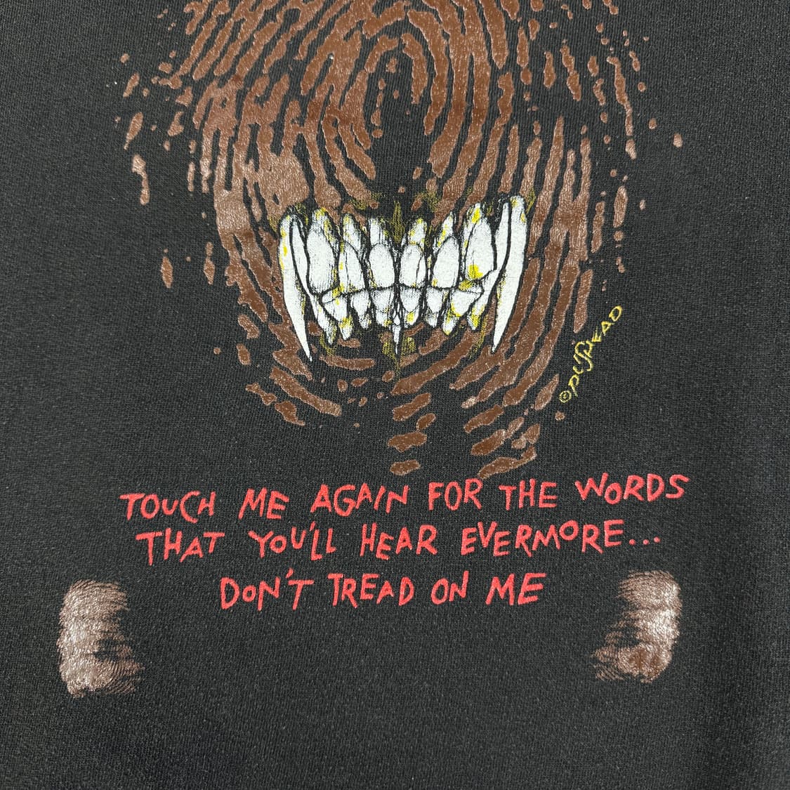 빈티지 90s Metallica 메탈리카 푸시헤드 스웻셔츠 맨투맨 상품이미지9