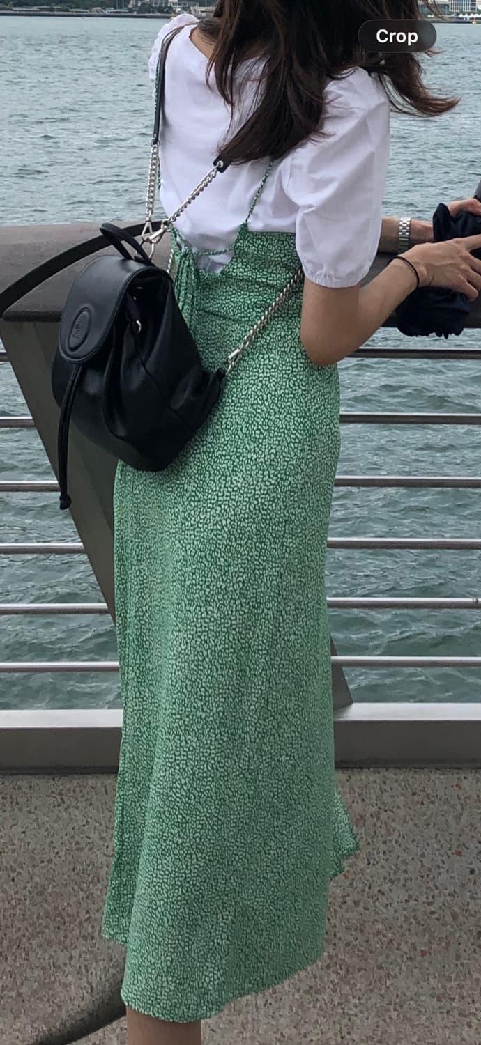 Zara 자라 슬릿 미디 원피스 드레스 상품이미지9