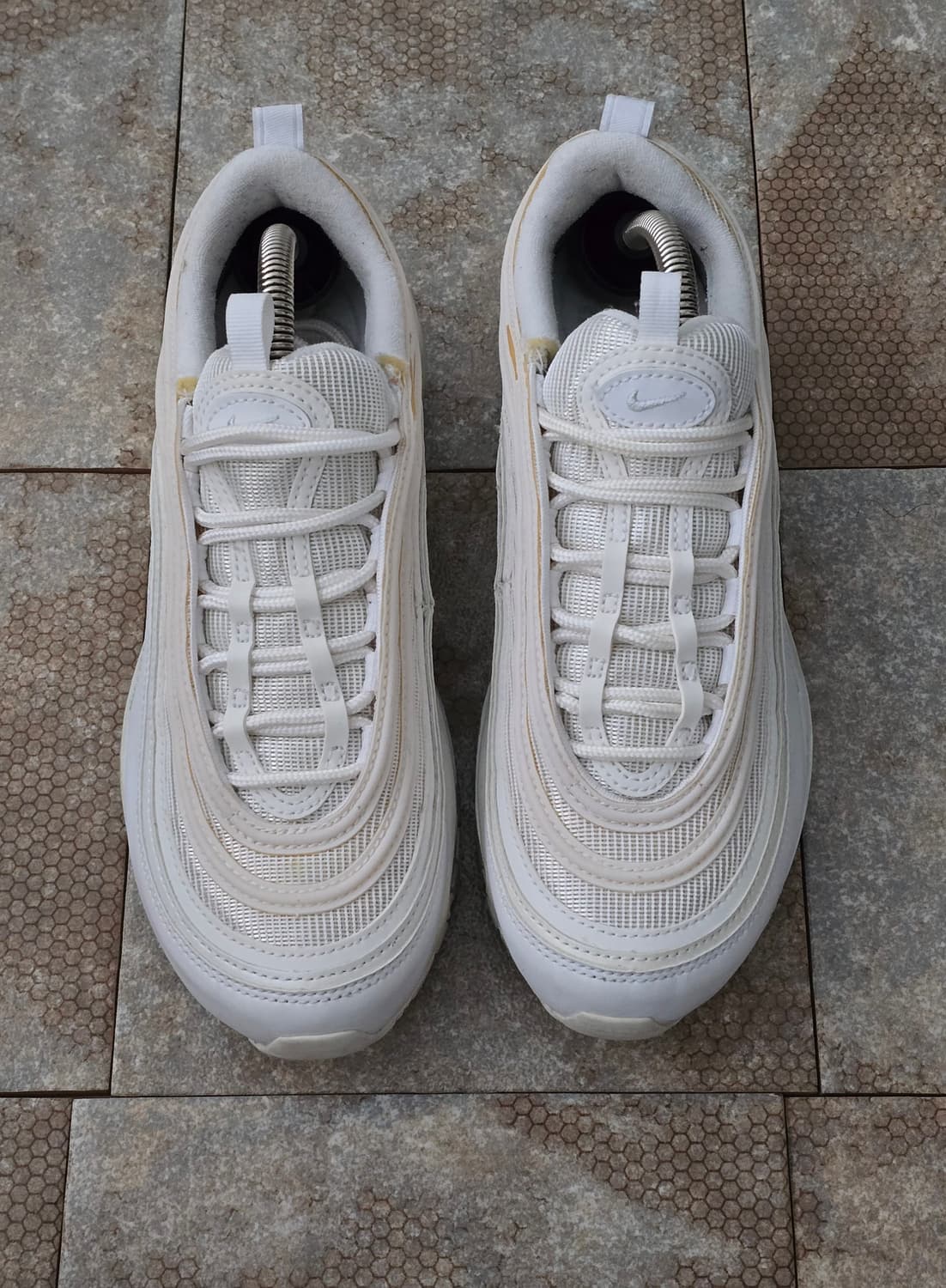 (245)나이키 에어맥스 97 트리플 화이트 상품이미지2