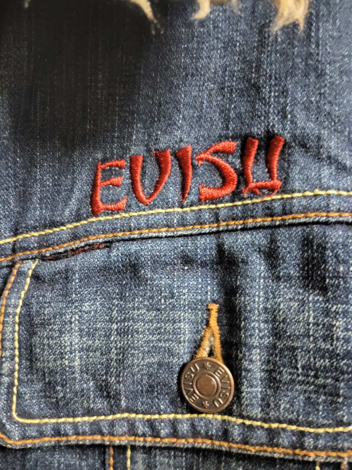 Evisu 데님청자켓 상품이미지6