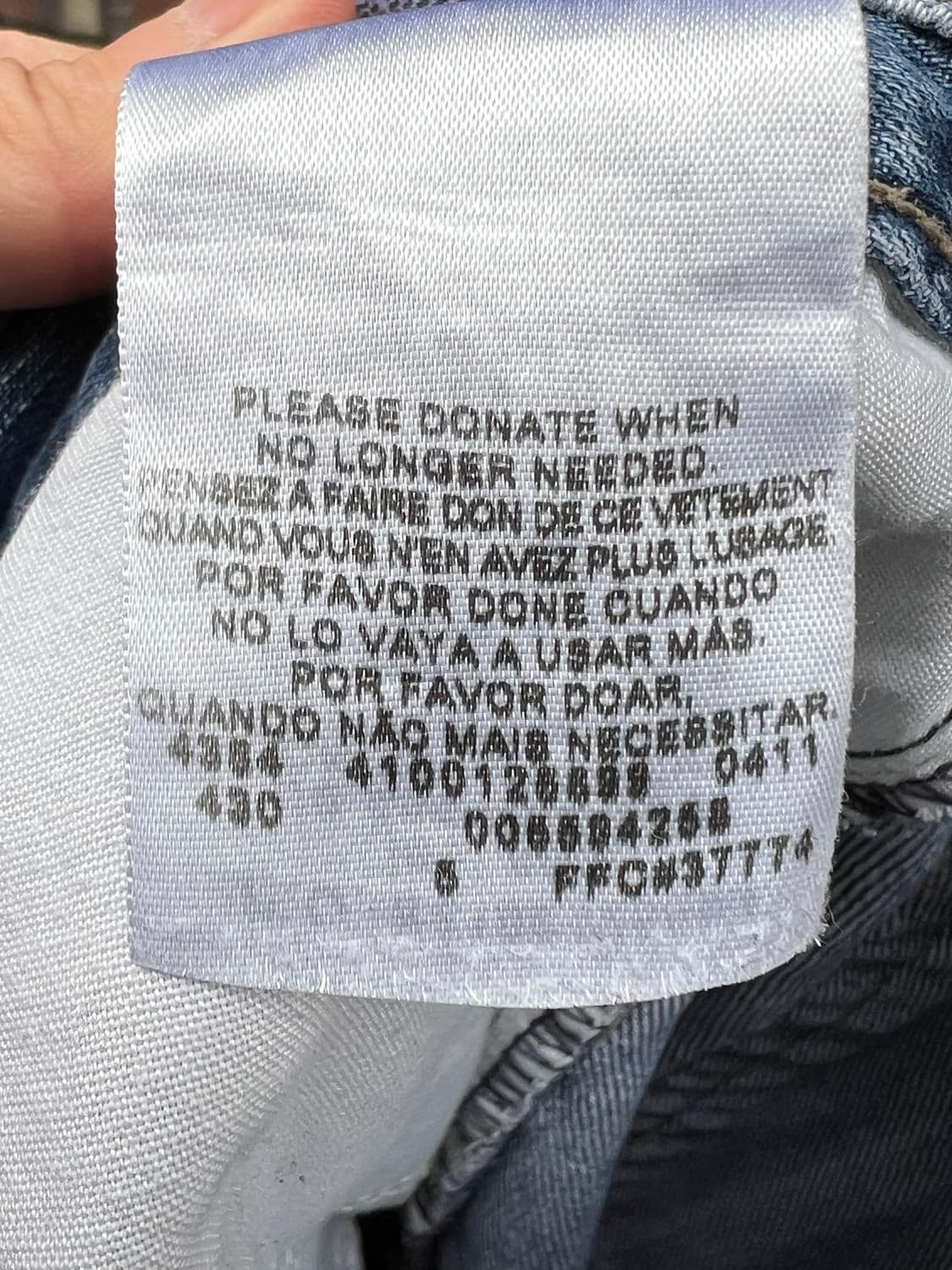 [34x30] 리바이스 550 릴렉스핏 스트레이트 데님 빈티지 청바지 상품이미지8