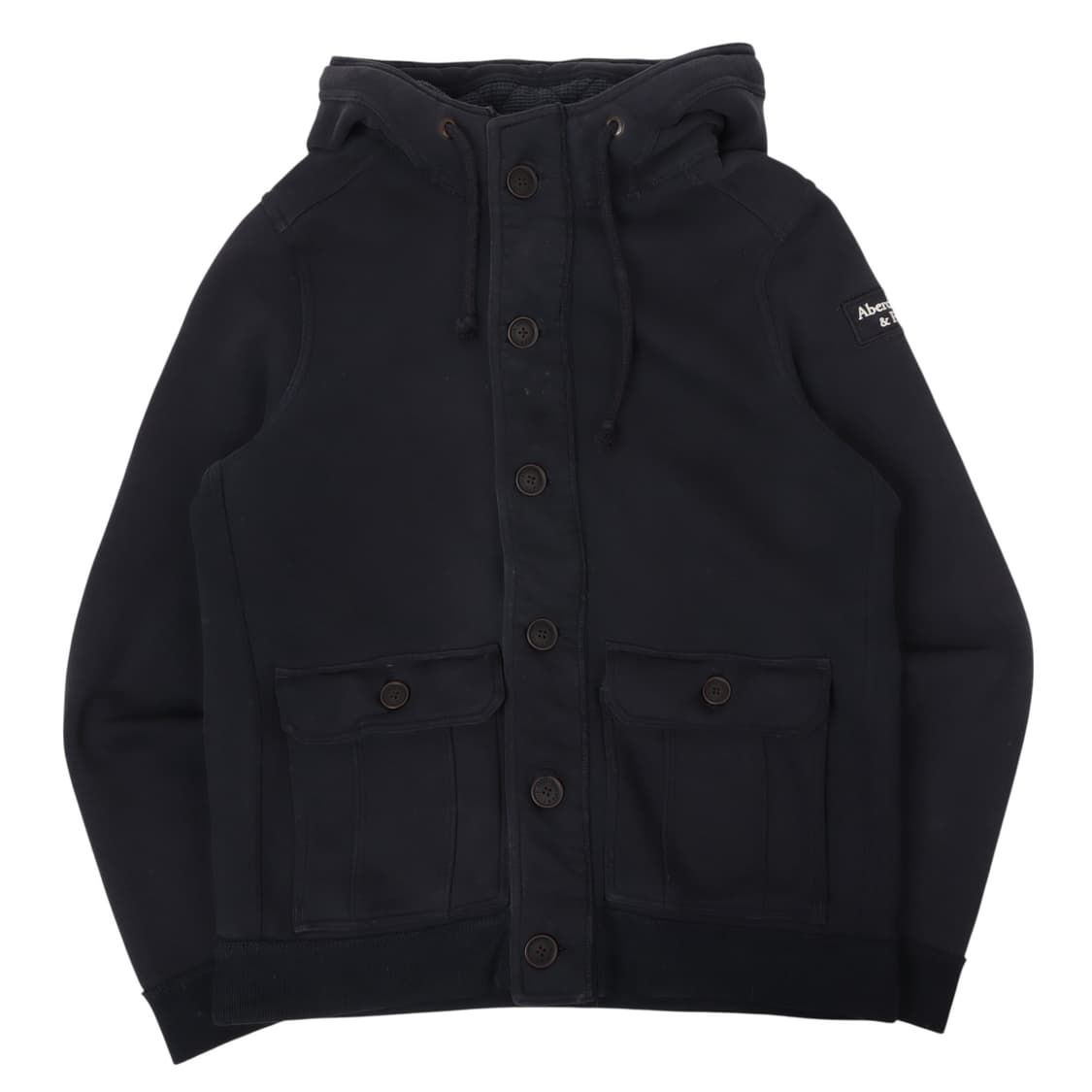 아베크롬비 암로고 포켓 후드집업 상품이미지1