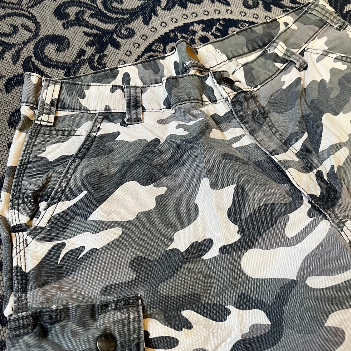 38 칼하트 카모 반바지/W2305 상품이미지3