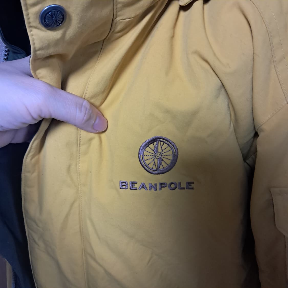 빈폴 아웃도어 덕다운 남성 헤비 패딩 105 상품이미지6