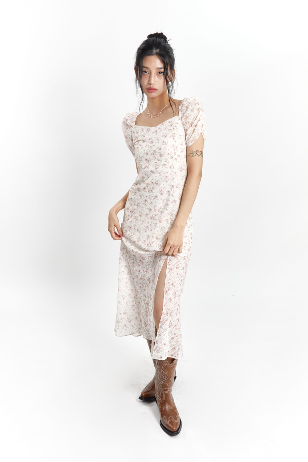 루루서울 원피스 My Old Diary Dress (Cream) 상품이미지4