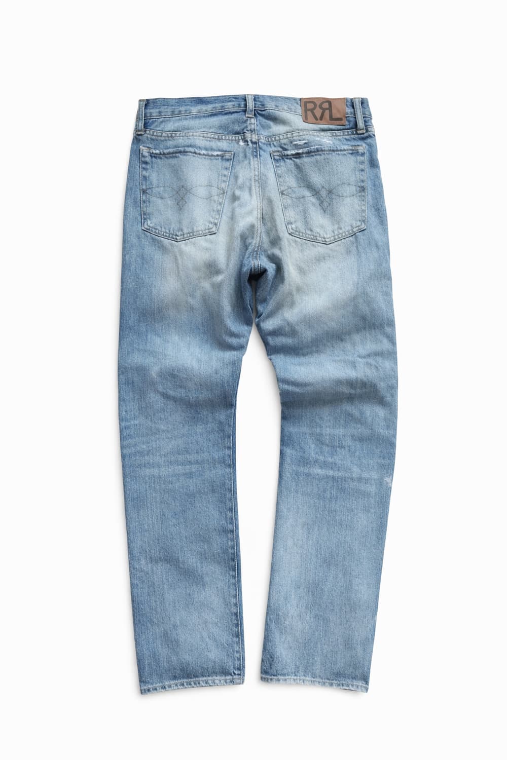RRL 더블알엘 슬림핏 리페어 디스트로이드 데님 32x32 상품이미지2