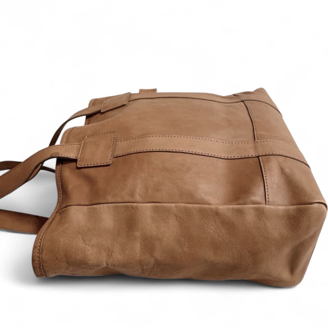 요시다 포터 소가죽 카멜 베이지 토트백 상품이미지4