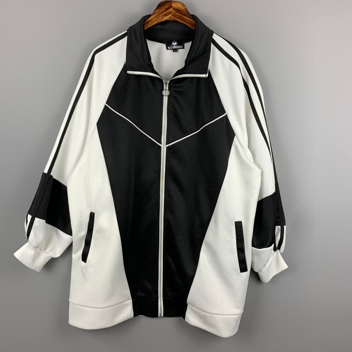 Vintage 빈티지 쿠로미 스컬 펑크 오버핏 져지 상품이미지3