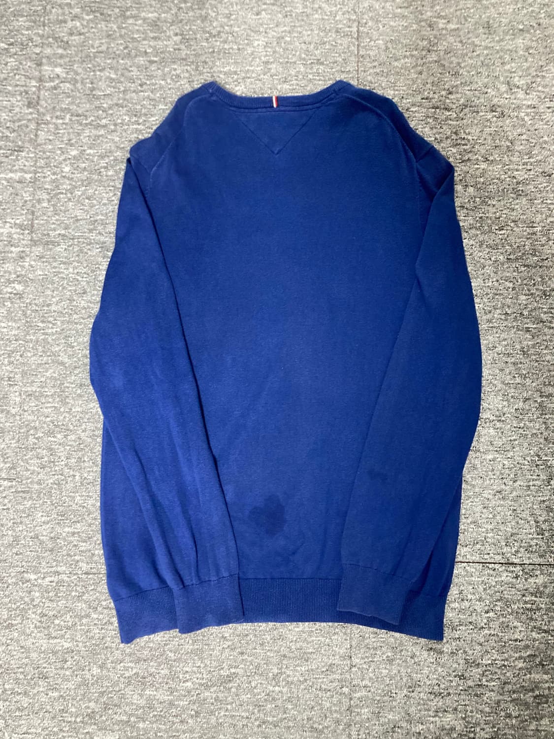 타미힐피거 라운드넥 니트 블루 XL 상품이미지6
