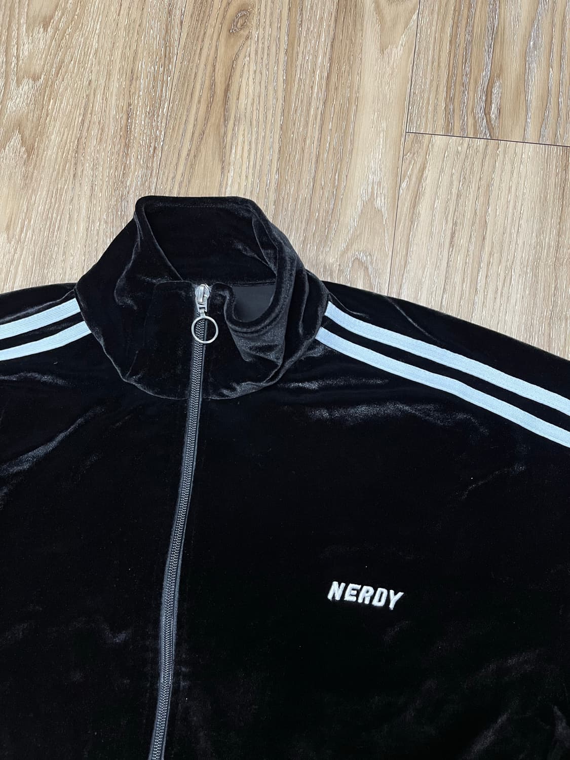 널디 벨벳 트랙탑 져지 상품이미지5