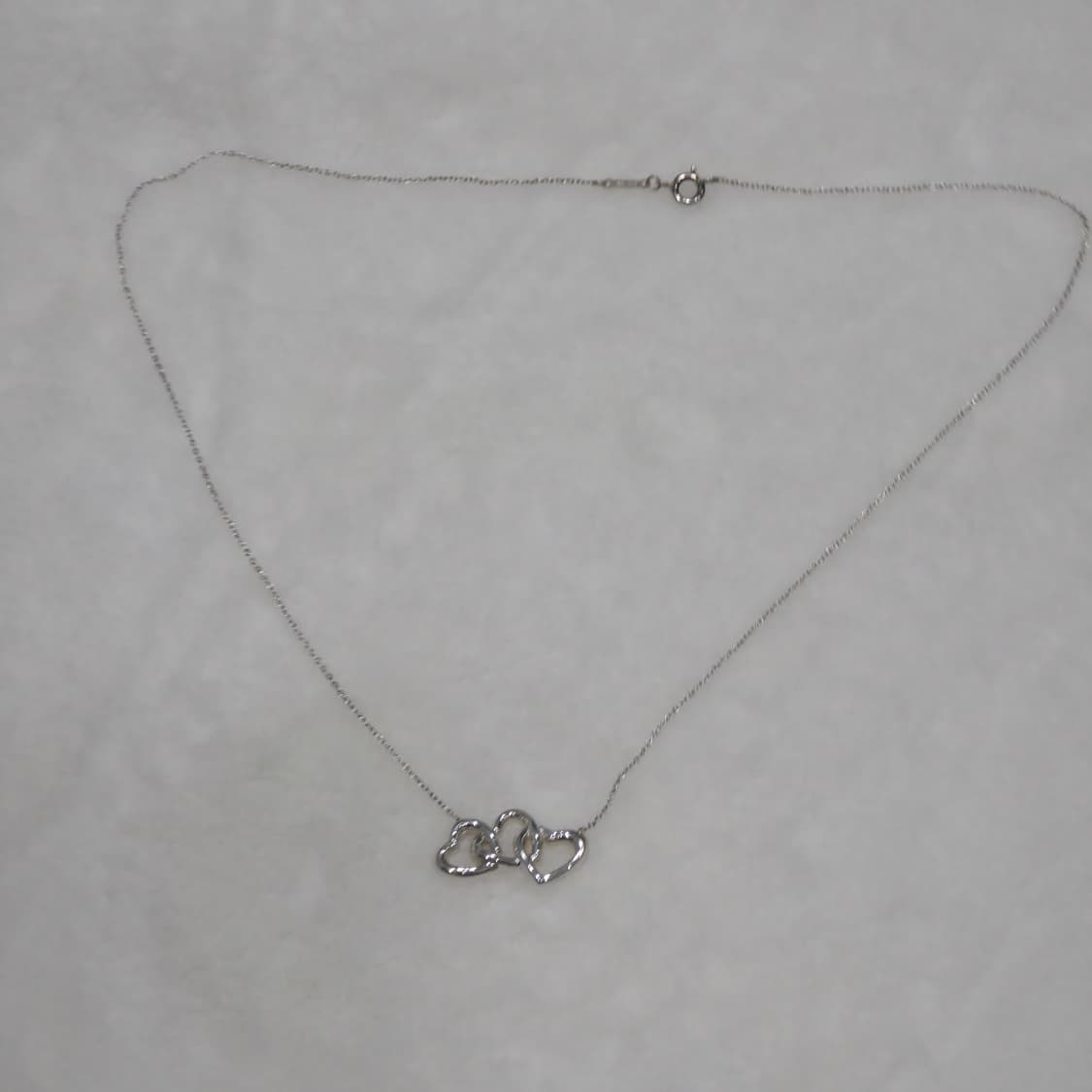 티파니 트리플 하트 실버 925 목걸이 상품이미지5