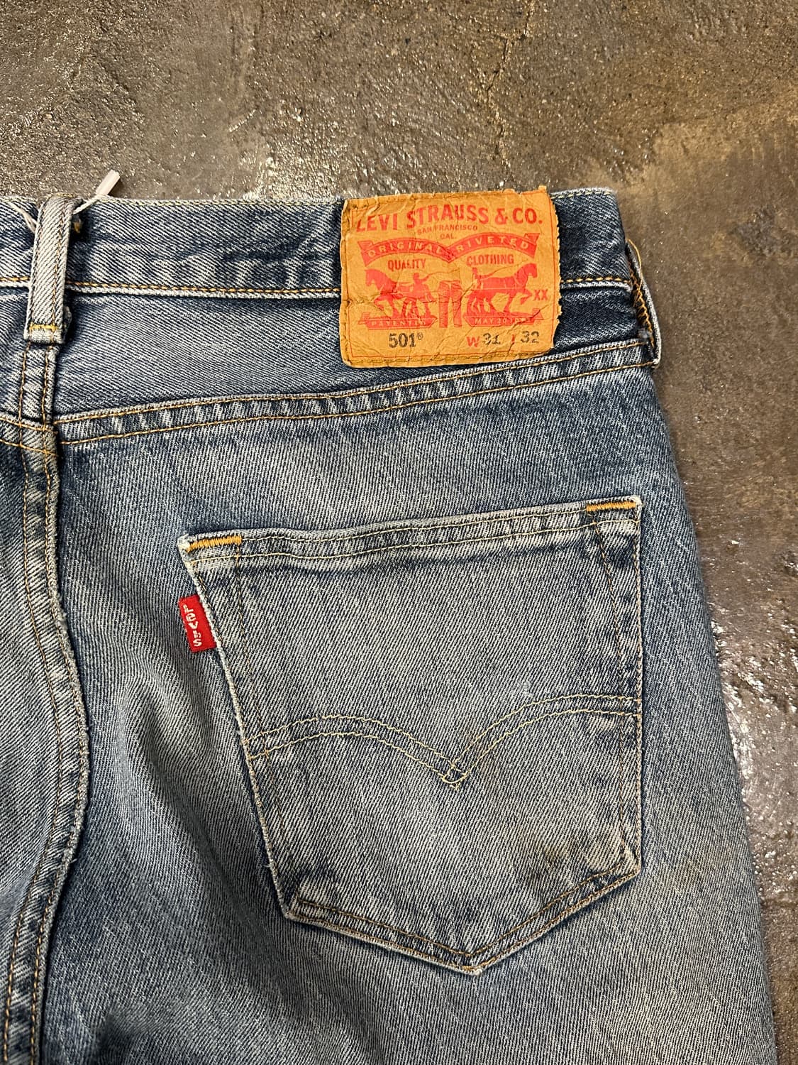 리바이스 501 W31 L32 상품이미지3