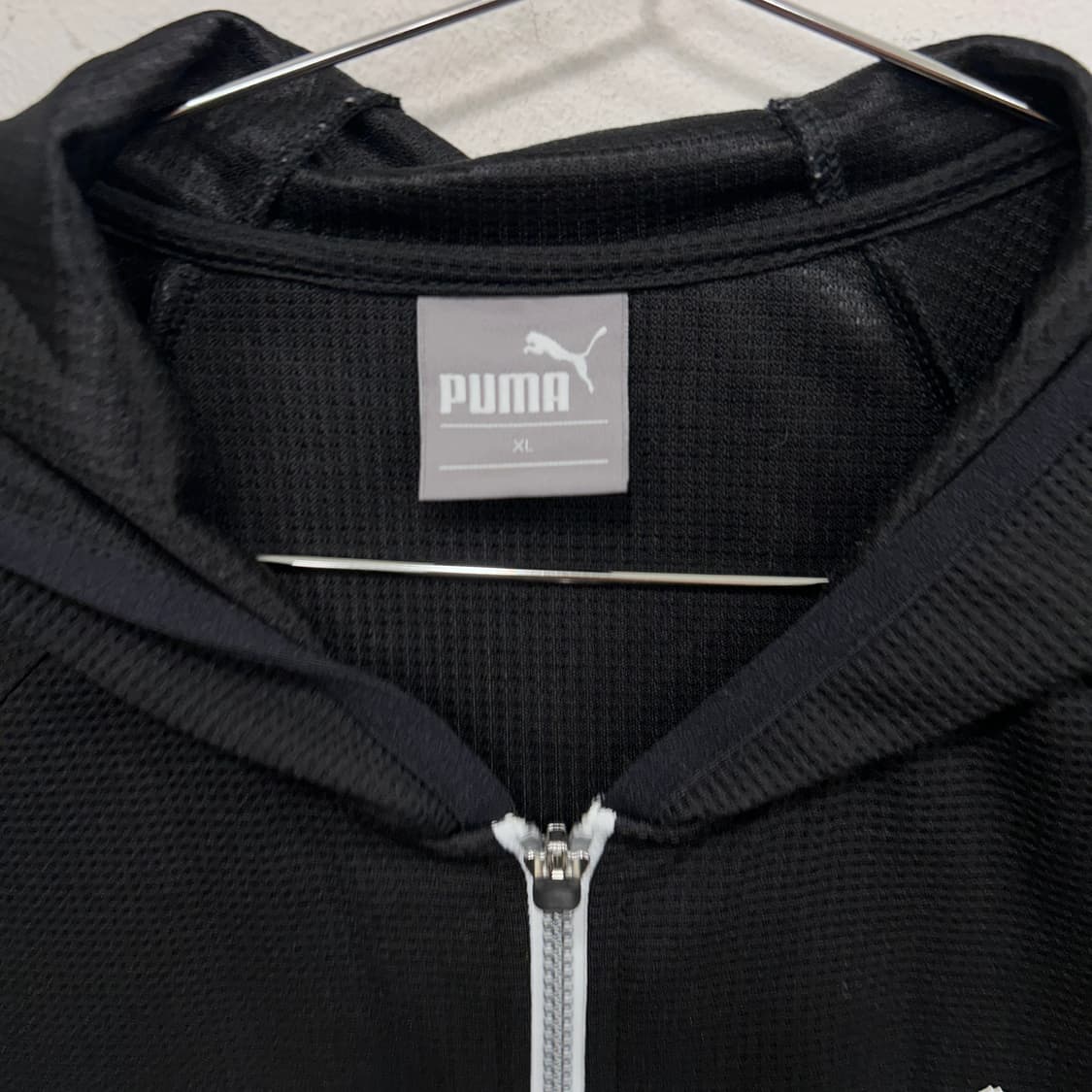 푸마 래글런 와플 코튼 슬림핏 후드 집업 상품이미지3