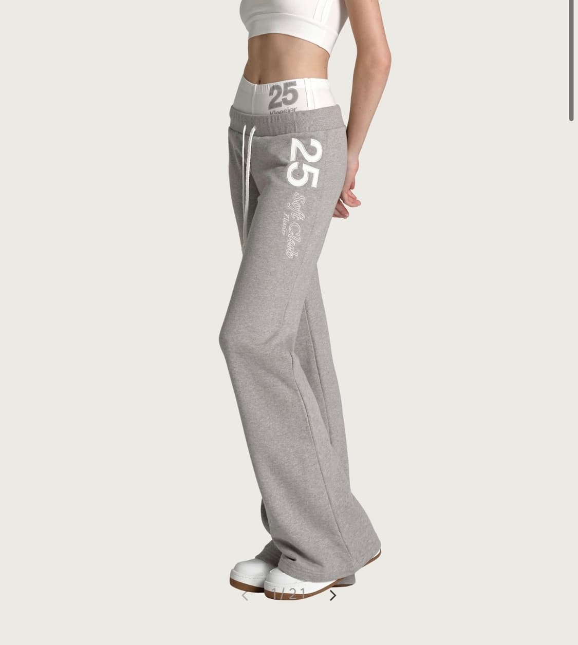 클리시어 25 소프트 팬츠 그레이 상품이미지1