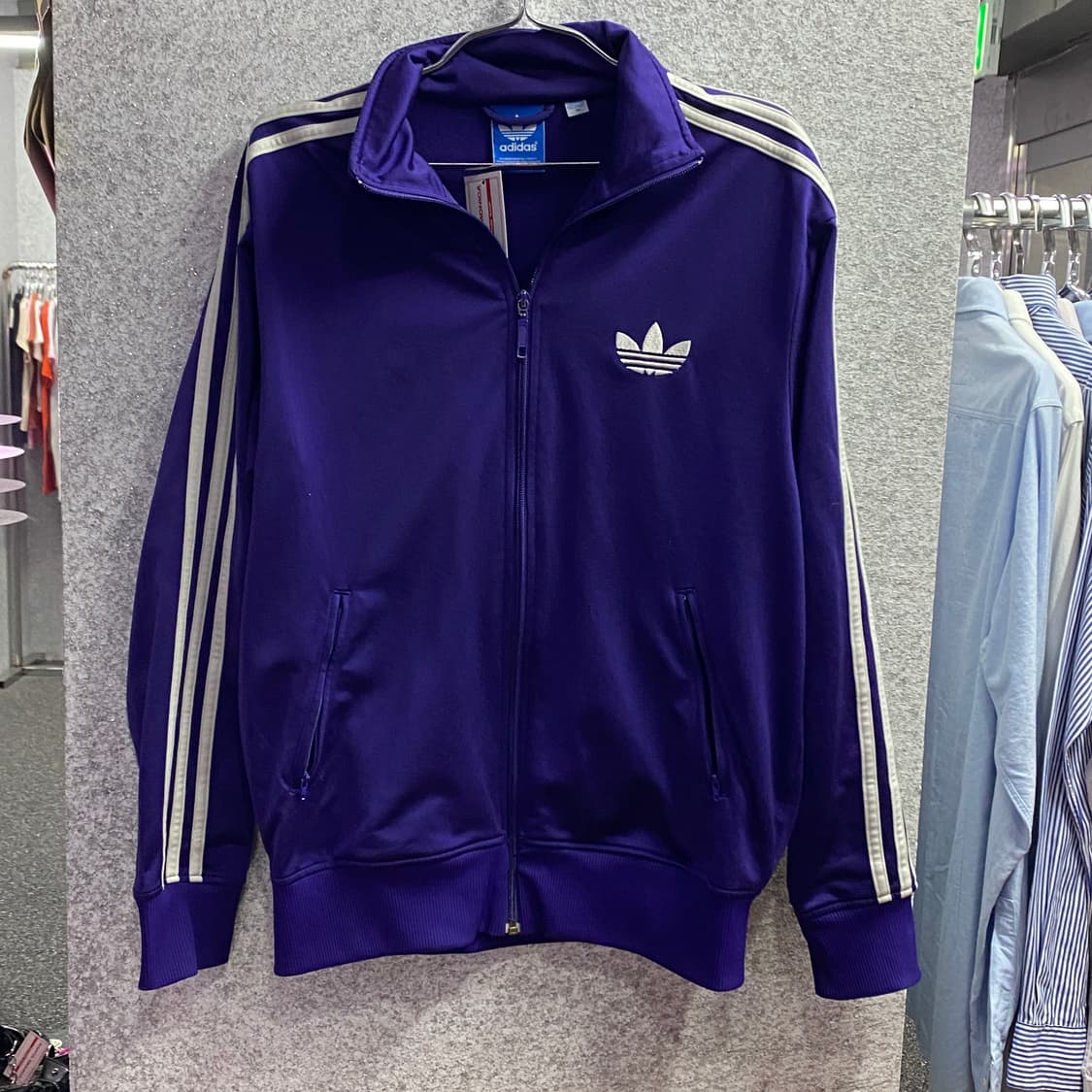 아디다스 파이어버드 퍼플 트랙탑 져지 B3300 상품이미지2