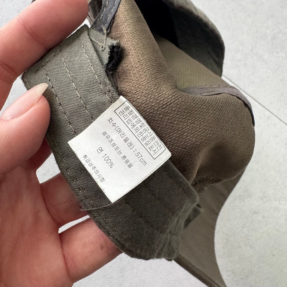 빈티지 브라운 캡모자 상품이미지4