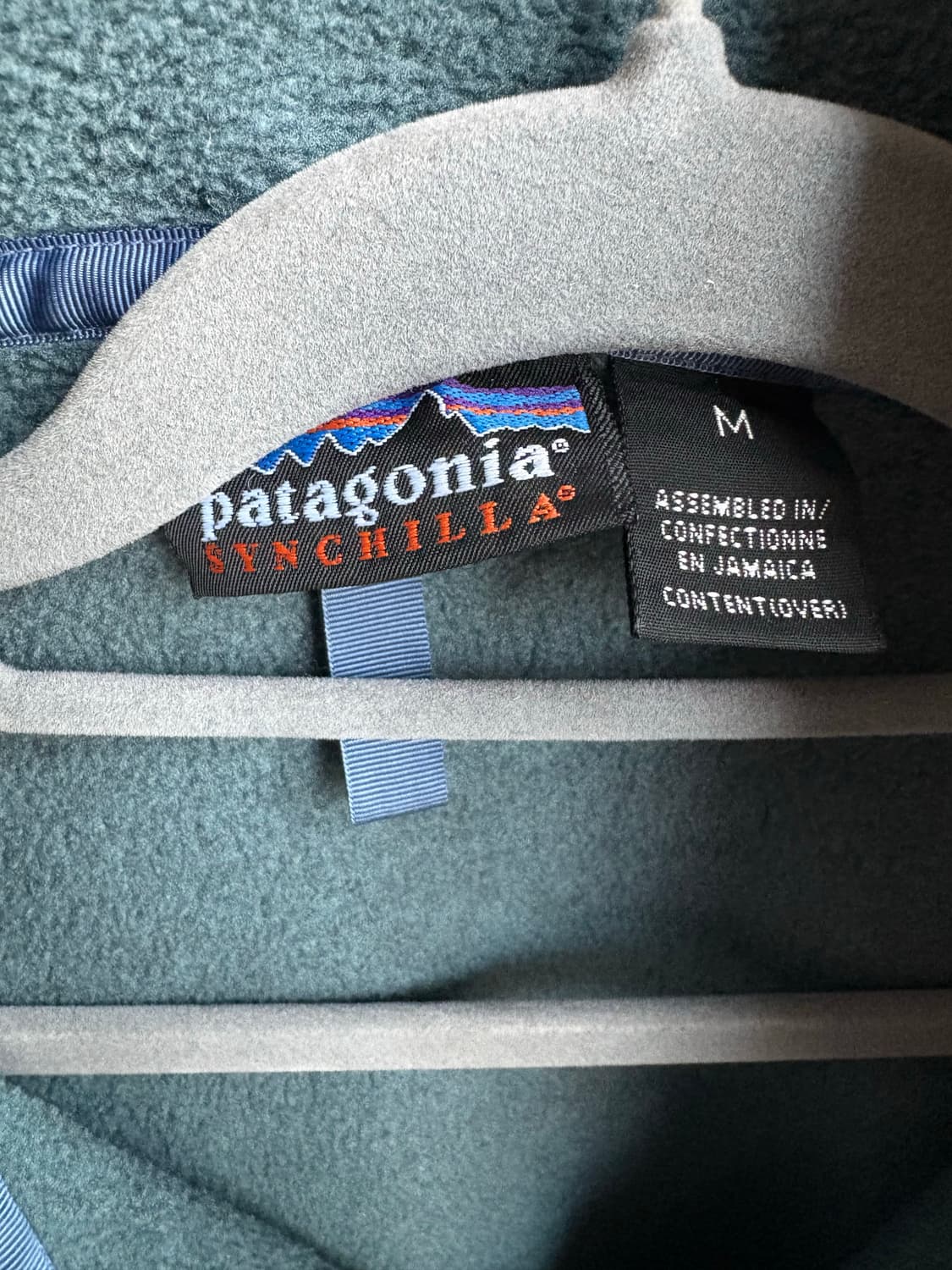 (M) 파타고니아 90s 빈티지 신칠라 그레이 / 퍼플 자메이카 상품이미지6