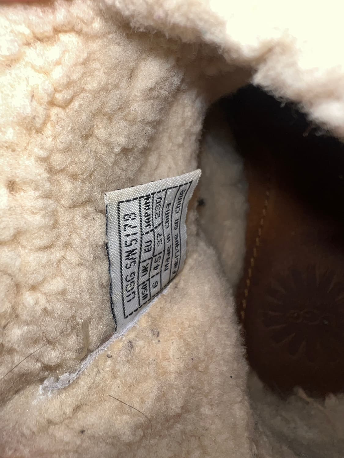 UGG 어그 스웨이드 양털 빈티지 부츠 230 상품이미지4