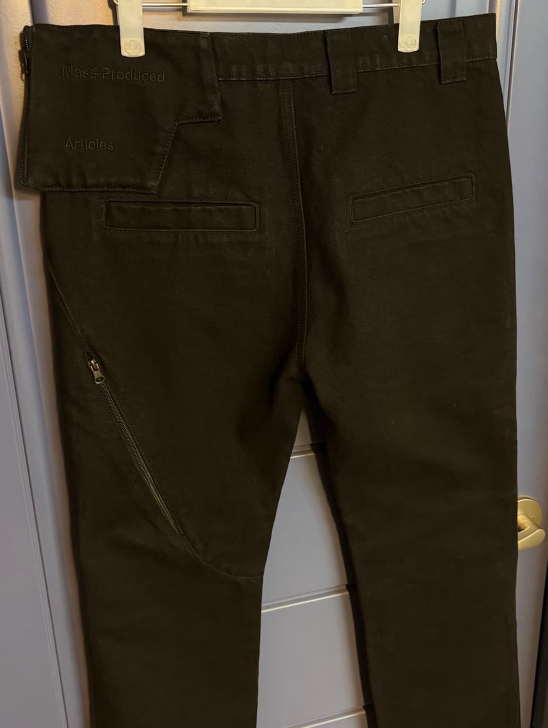 플라스틱프로덕트 wallet raw denim pants S size 상품이미지5