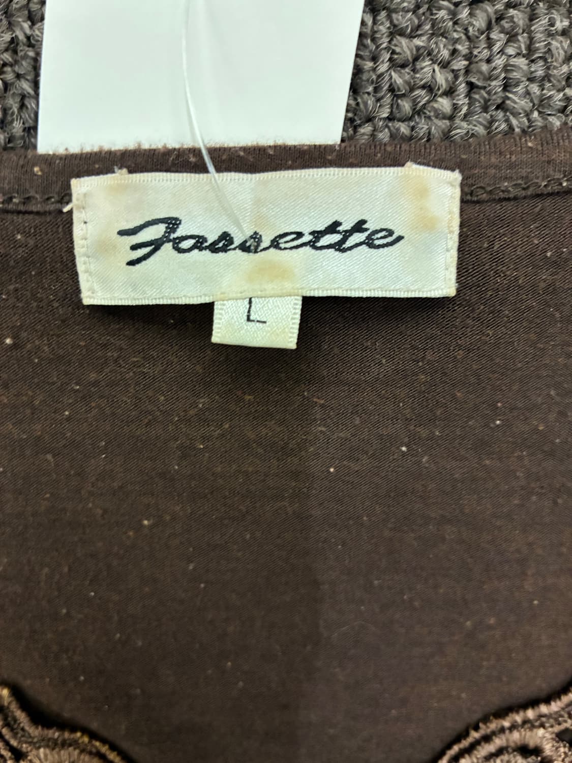 L)Japanese vintage 여성 비즈 디테일 슬리브리스 상품이미지3