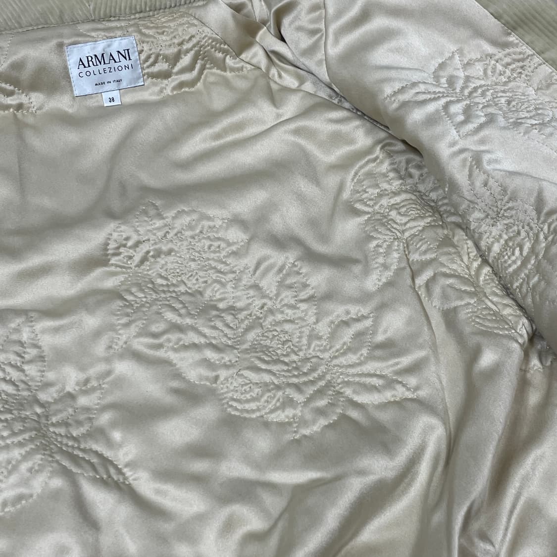 아르마니 꼴레지오니 여성 코듀로이 자켓 상품이미지5