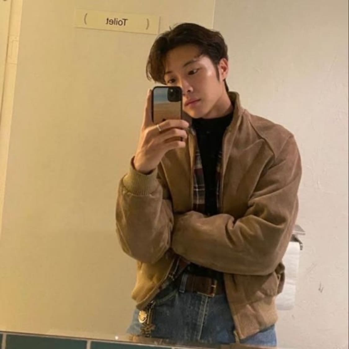 90s 폴로 랄프로렌 스웨이드 해링턴 바라쿠타 자켓 L 상품이미지8