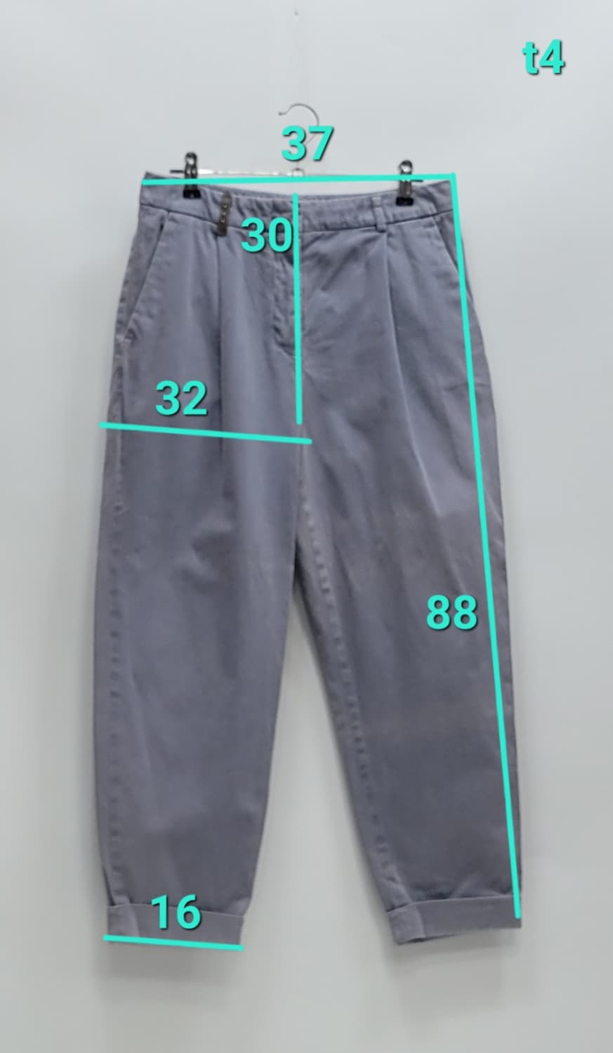 PESERICO 페세리코 세미 배기 데님 팬츠 / 여 44 (73-96) 상품이미지10