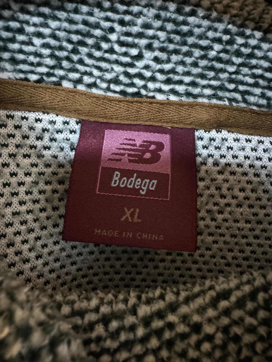 [2XL]뉴발란스 x 보데가 모크넥 스웻셔츠 후리스 자켓  상품이미지4