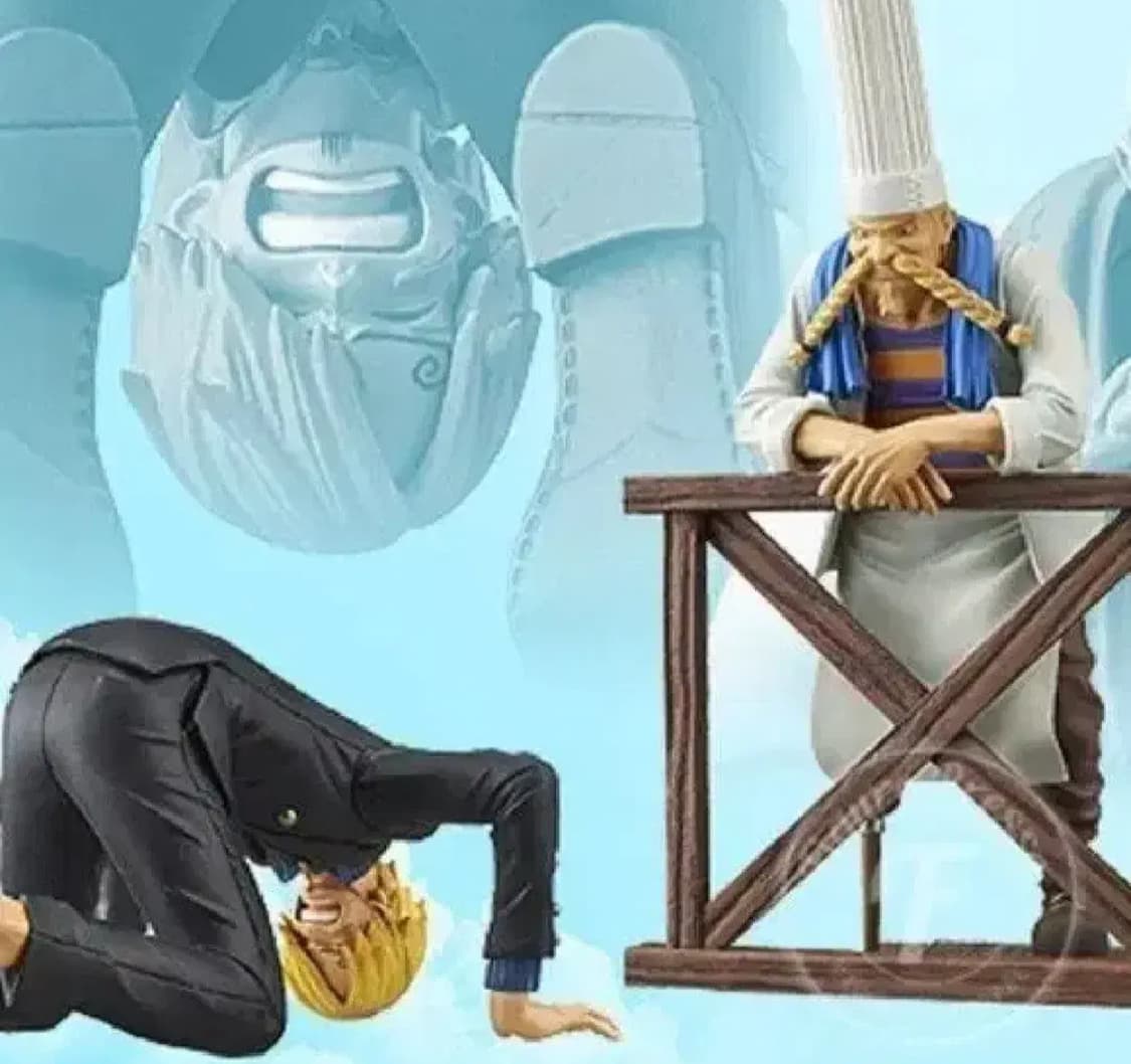 원피스 드라마틱 쇼케이스 상디&제프 피규어 팝니다 상품이미지1